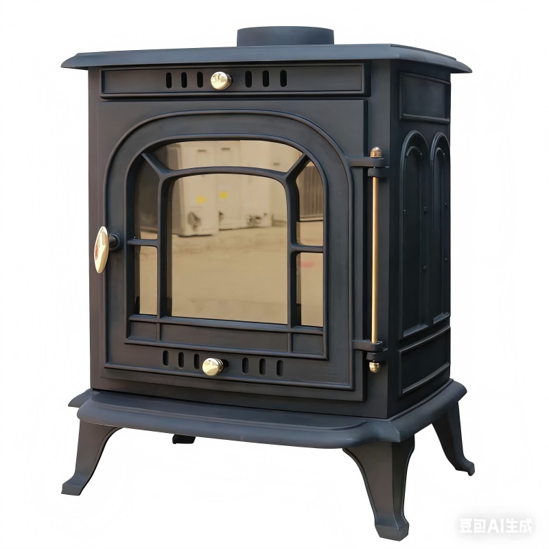 Ecodesigned CE Cast Iron Mulifuel Stove 7KW JA008