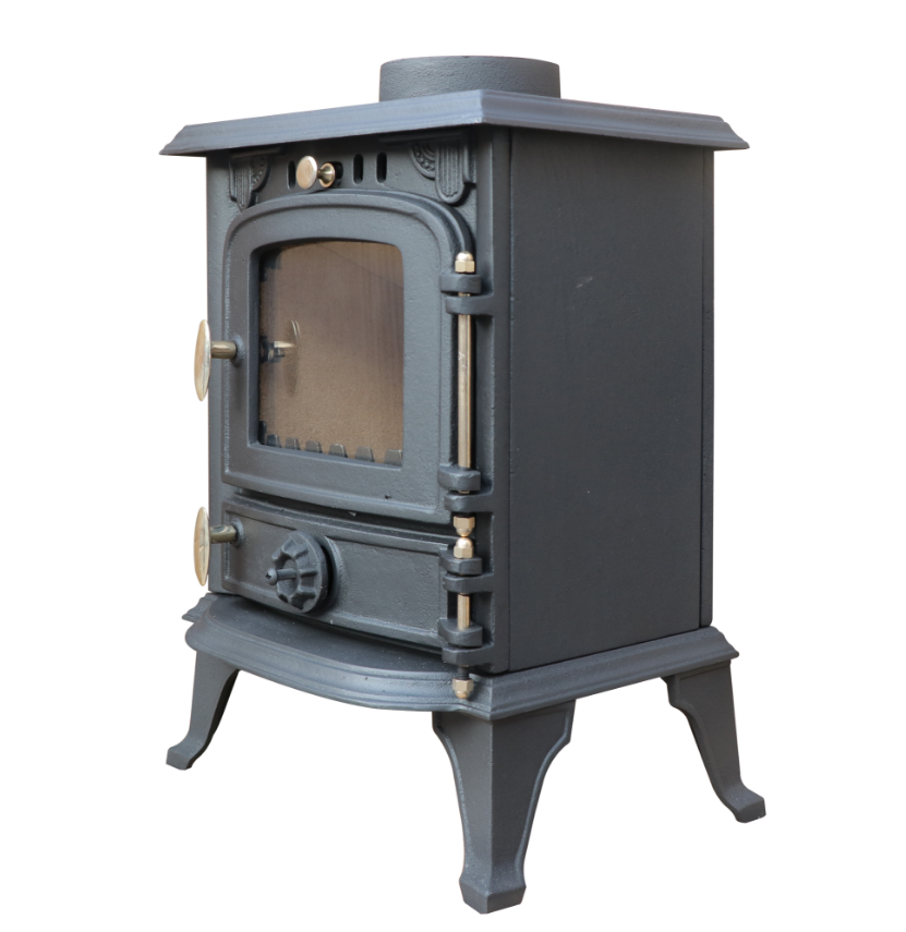 Ecodesigned CE Cast Iron Mulifuel Stove 4.5KW JA013S