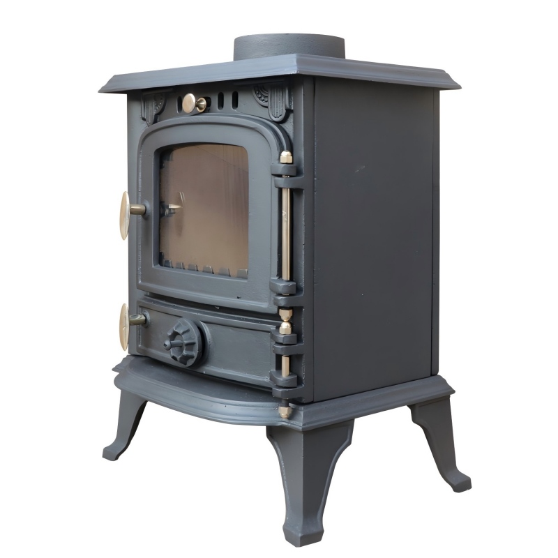 Ecodesigned CE Cast Iron Mulifuel Stove 4.5KW JA013S