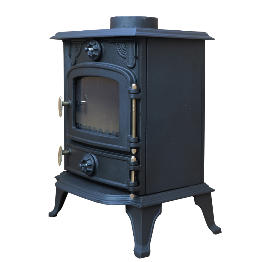 Ecodesigned CE Cast Iron Mulifuel Stove 5.0 KW JA013