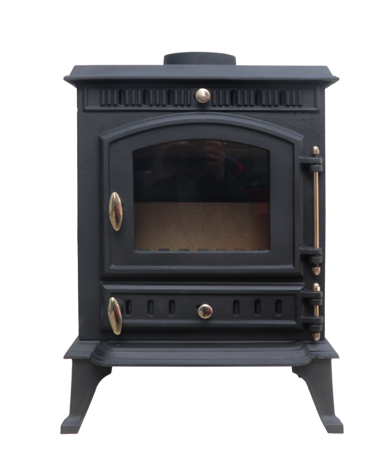 Ecodesigned CE Cast Iron Mulifuel Stove 7.0KW JA010