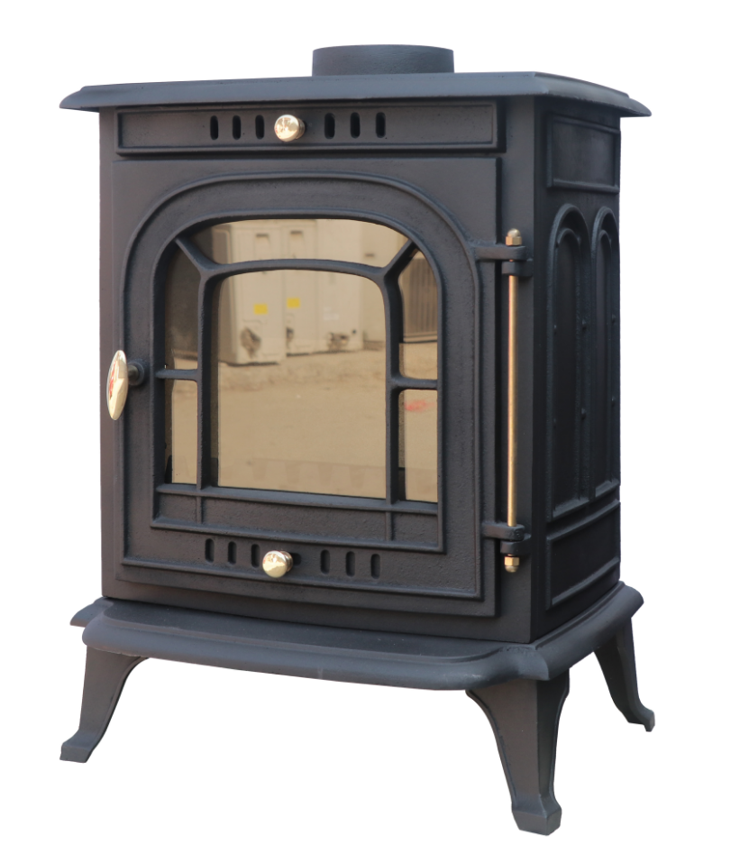 Ecodesigned CE Cast Iron Mulifuel Stove 7KW JA008