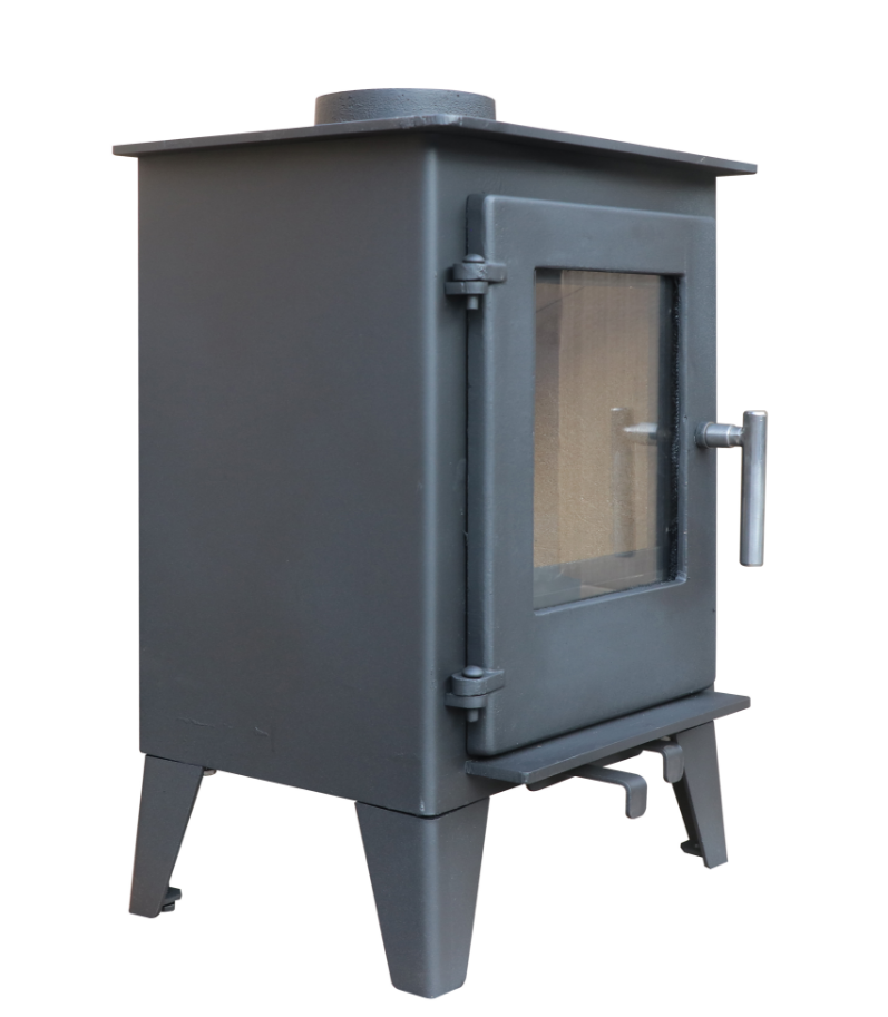 Ecodesigned CE Steel Plate Mulifuel Stove 5.0 KW ST001