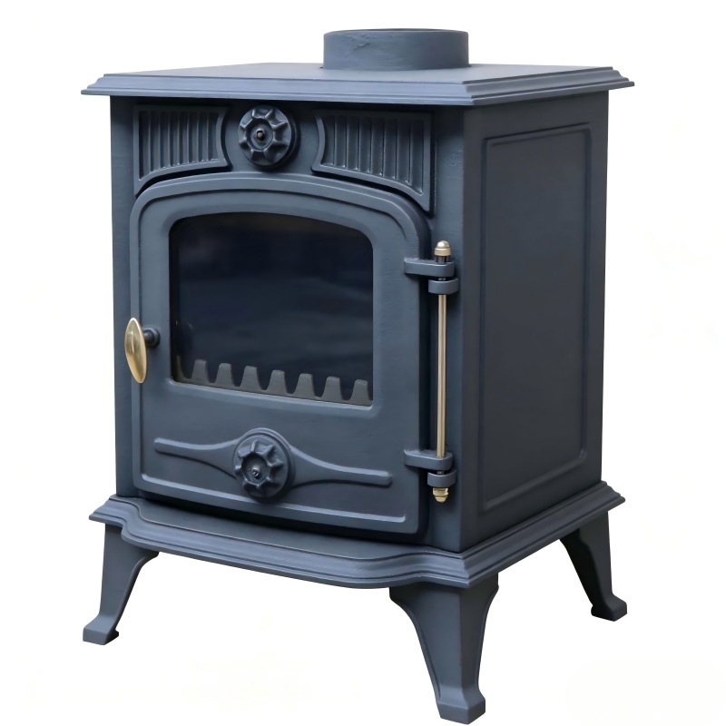 Ecodesigned CE Cast Iron Mulifuel Stove 5 KW CA002