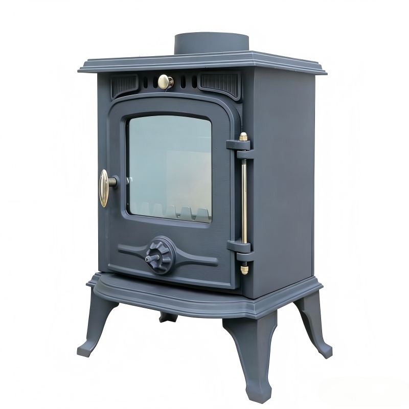 Ecodesigned CE Cast Iron Mulifuel Stove 6.2KW CA001