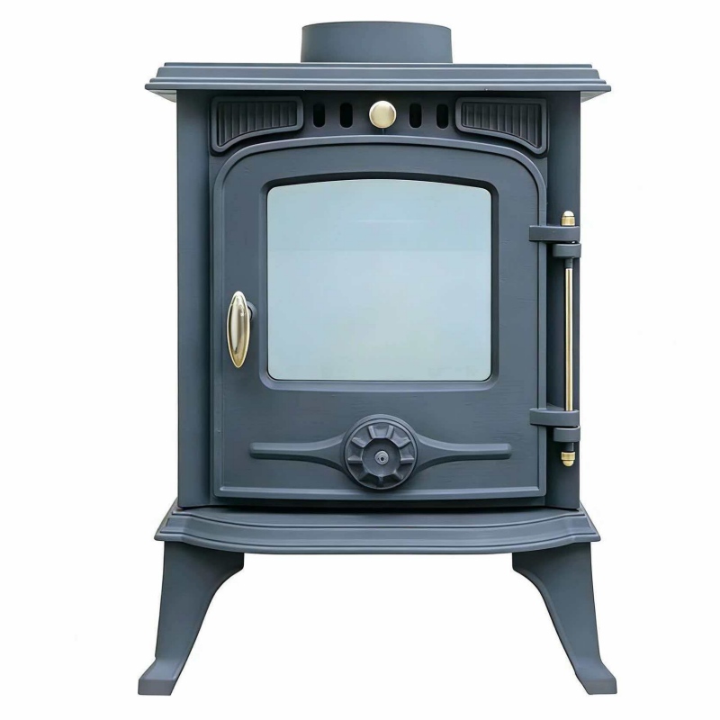 Ecodesigned CE Cast Iron Mulifuel Stove 6.2KW CA001
